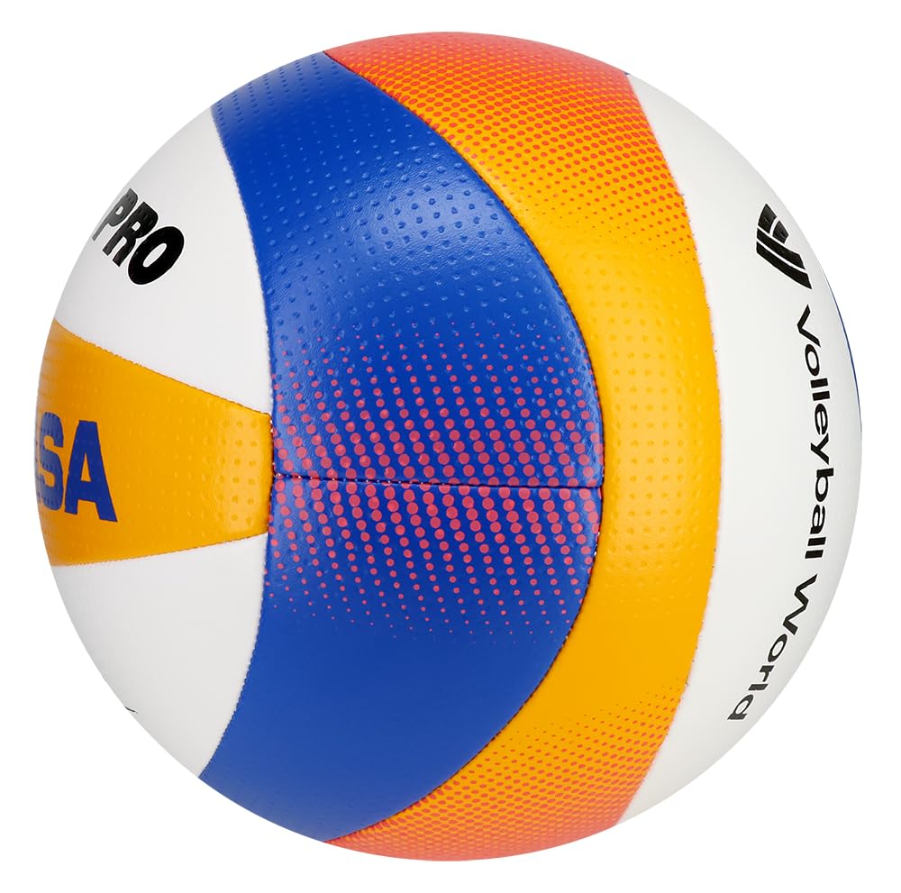 MIKASA FIVB Official Beach Volleyball, 8.5 Inch, 1 Set, 1 Ball