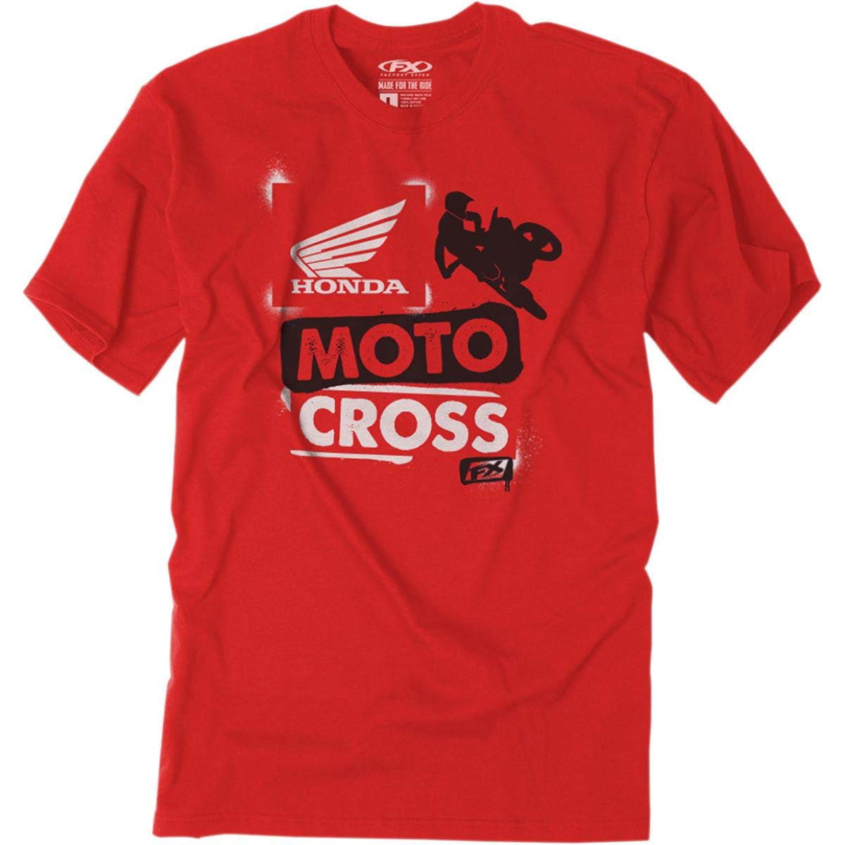 Factory Effex Honda Paint Youth T-Shirt Medium Red