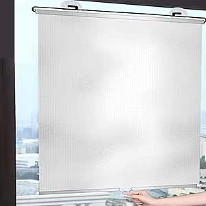 58 x 125 cm rolgordijnen met zuignap zonder boren