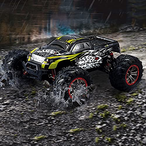 QIYHBVR 1:10 Super Large Rally Car High Speed Four-Wheel Drive Racing Car Dual Motor All Terrain Climbing Off-Road Vehicle Electric Drift Car Boy Toy Car Children's Gift Car Speed Up to 46KM/H