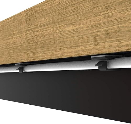 Miniatura 5 de XIAOXI - Clips para cables con fuerte autoadhesivo, en forma de R para gestión de cables, soporte de cables para TV y PC, organizador y cables, 40