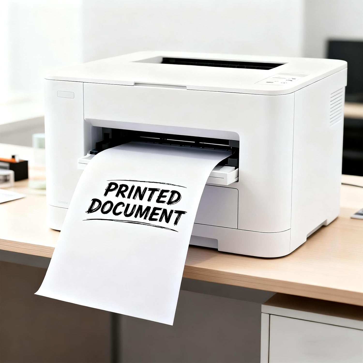 JAPCHET 400 Sheet Thermal Printer Paper 8.5 x 11 Inch, Multipurpose Office White Thermal Paper for M08F and Other Letter Portable Printers
