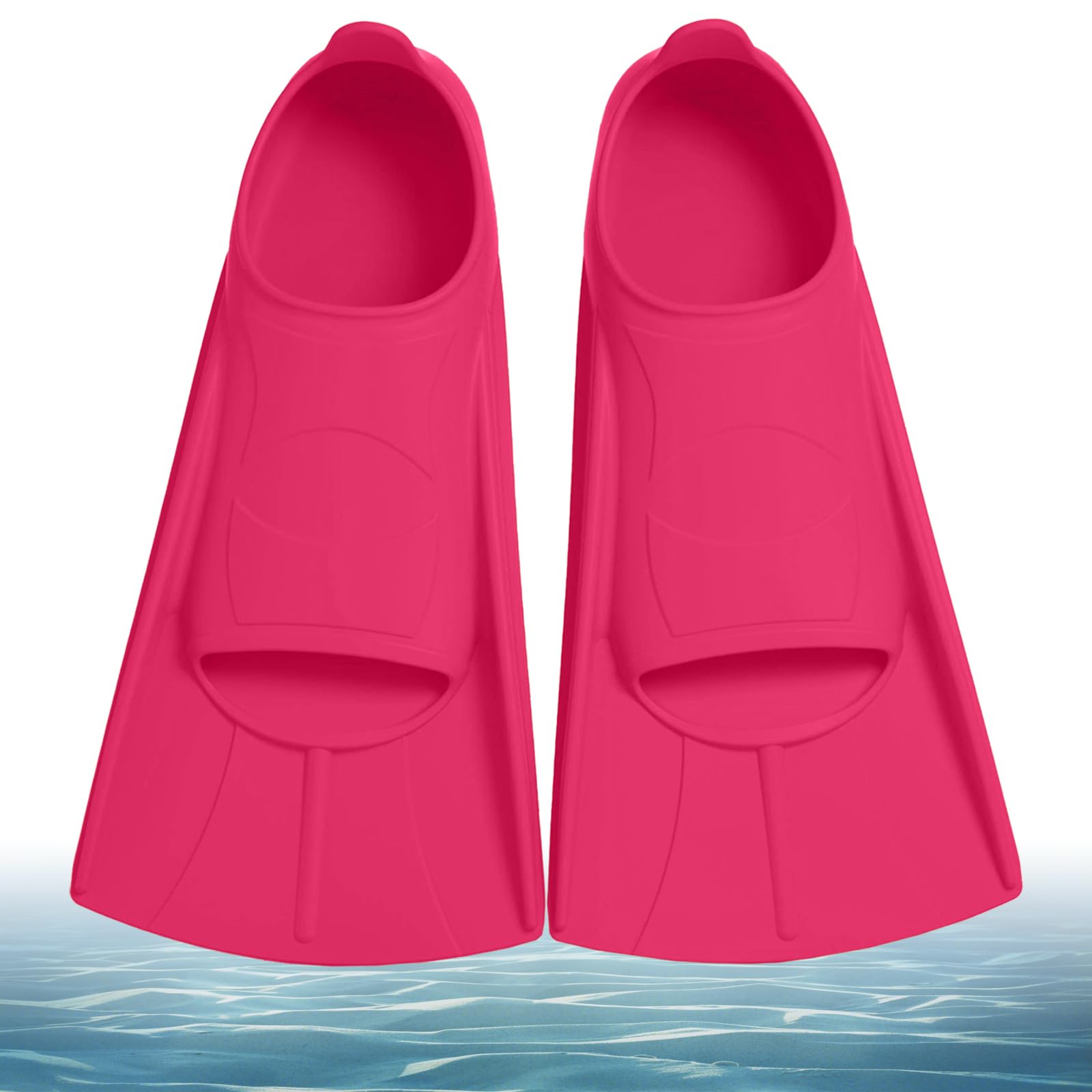 Pinne da nuoto per bambini, pinne corte per bambini, pinne da snorkeling, pinne corte per immersioni subacquee, per principianti