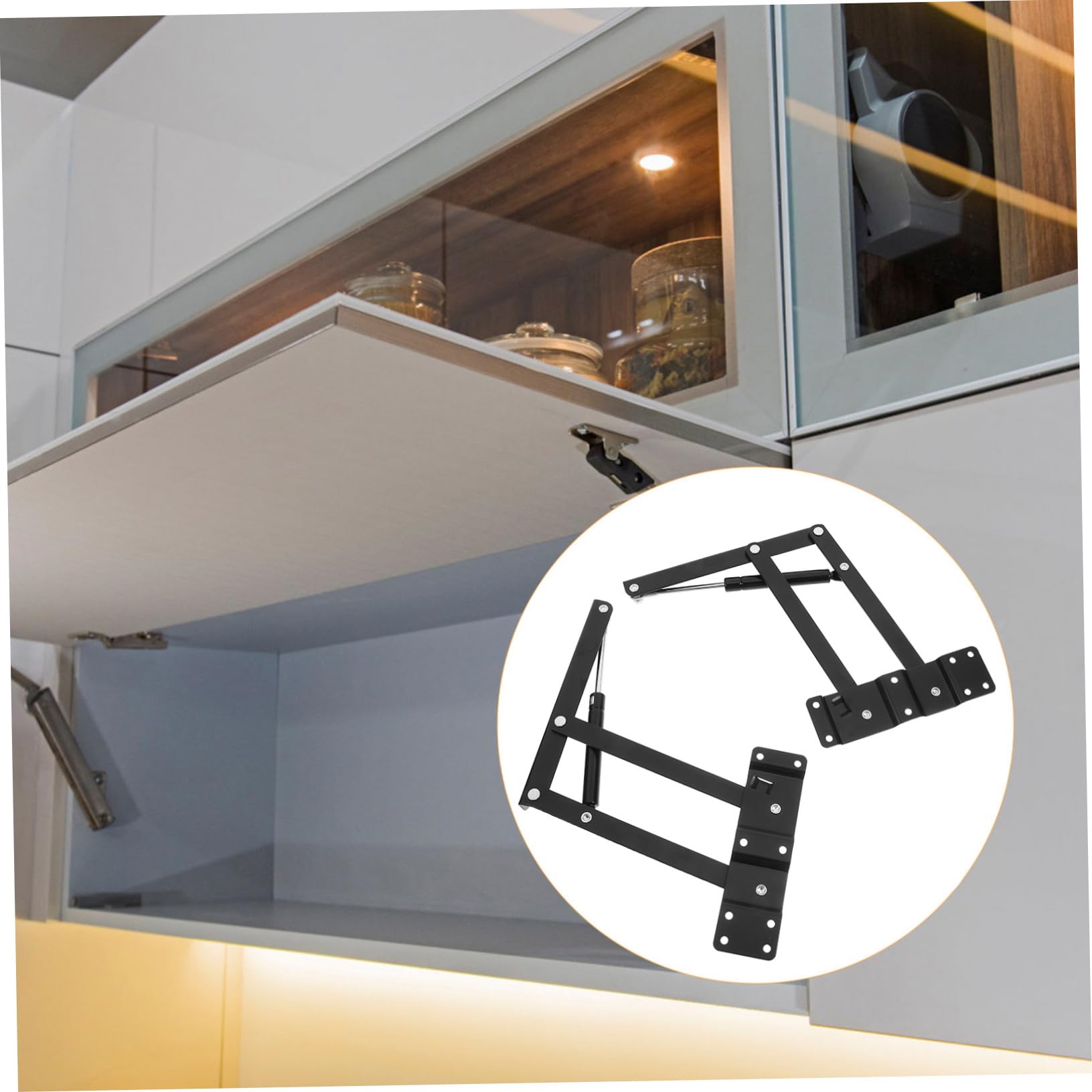 Cabilock Neumática Para Mesa De Centro Abatible Para Uso Sofá y Armario Material Resistente