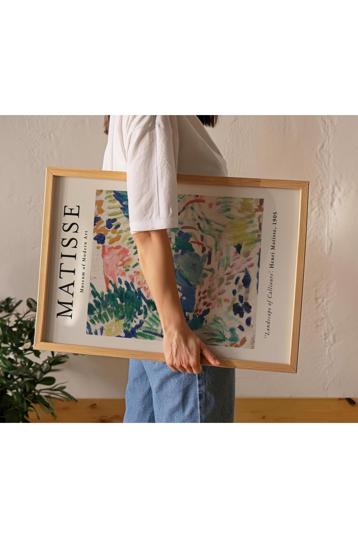 Fark Tanıtım Matisse Çerçevesiz Poster, Modern Dekoratif Çerçevesiz Poster, Tablo, Matisse-3, 21 x 30