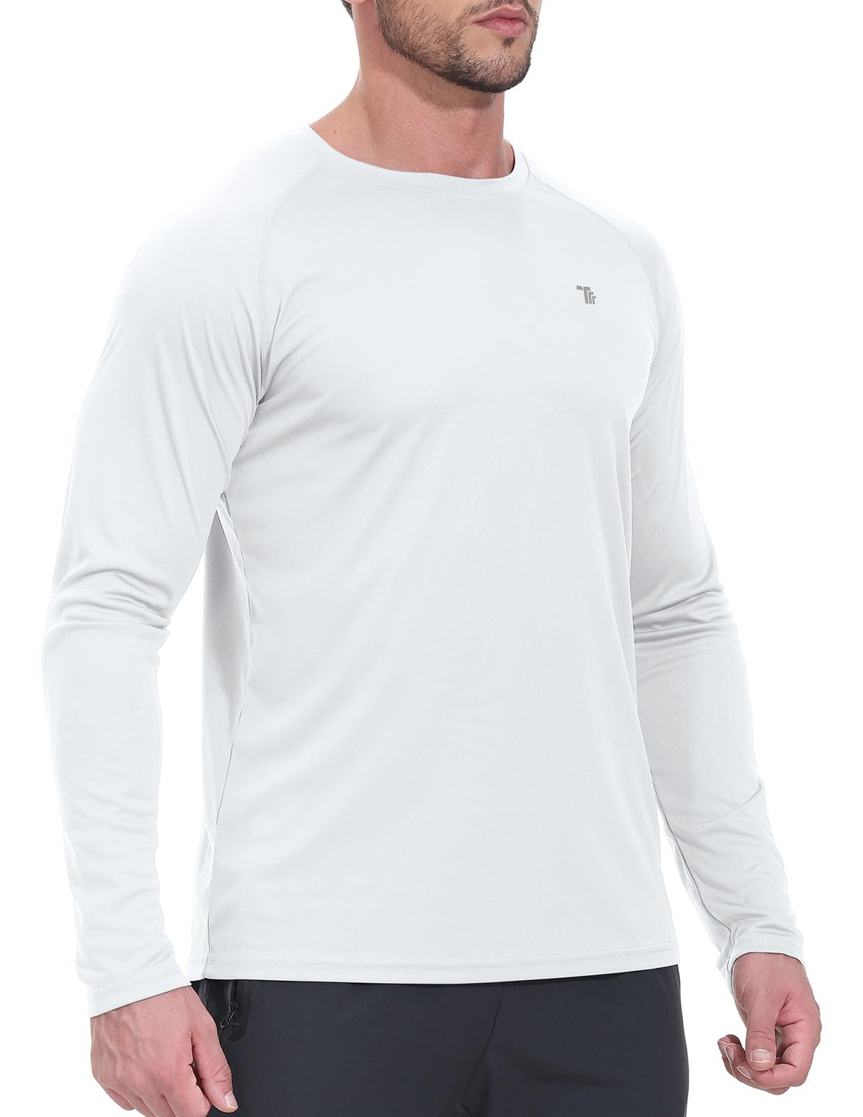 YSENTOMens UV Protection Long Sleeve Tops UPF 50+ Quick Dry Lightweight Running Hiking Shirts