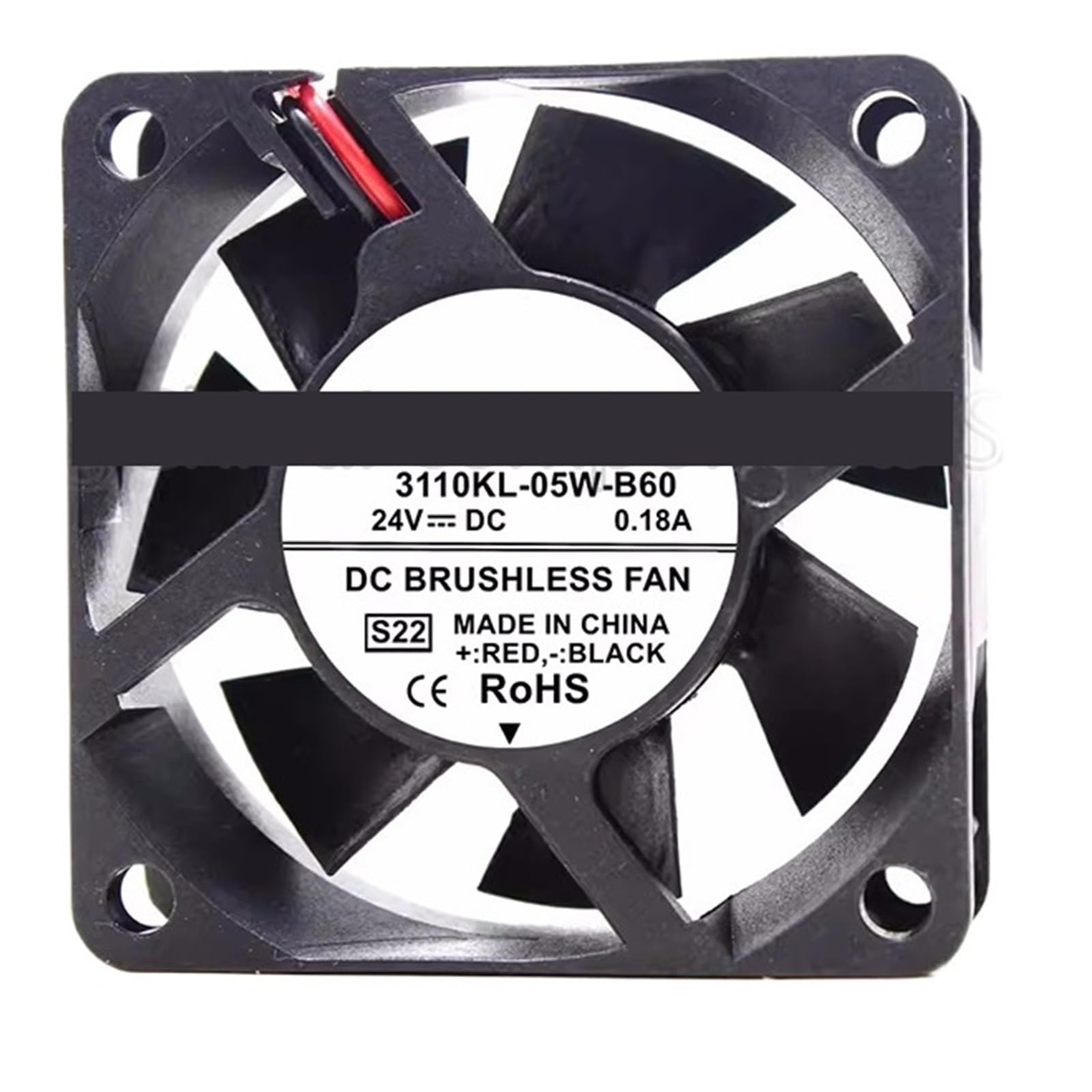 PEQYUACTE 3110KL-05W-B60 6025 6cm 24V 0.18A Cooling Fan