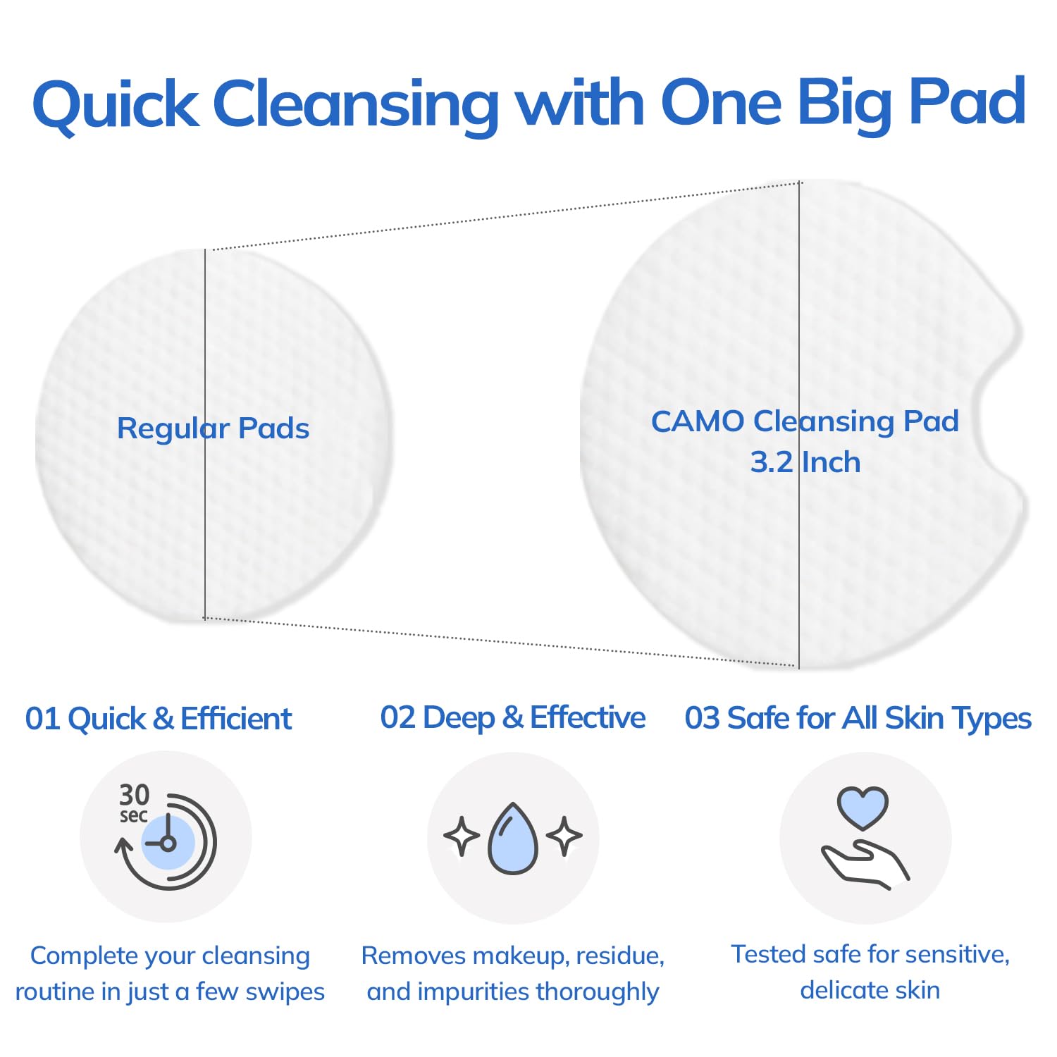 Keenoniks Camo Cleansing Pad - Cabbage & Moringa One-Step 275 ml