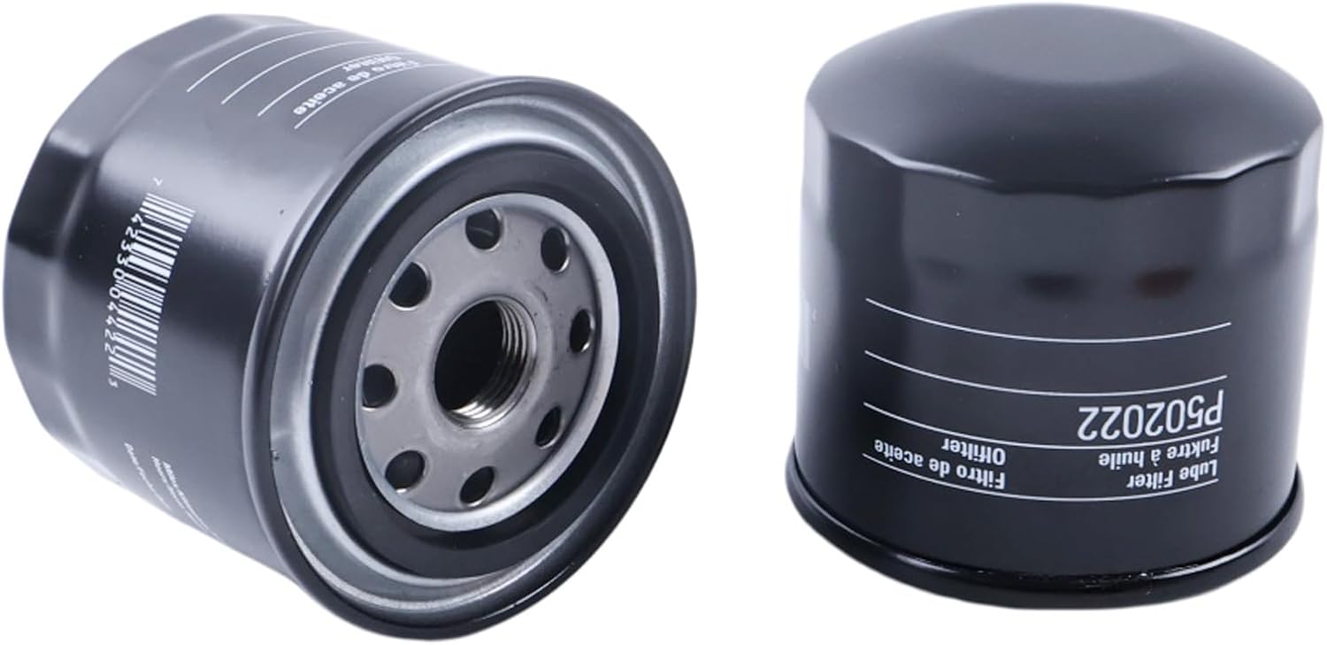 2X Oil Filters 51394 P502022 607454 Compatible with EZGO RXV Gas Golf Carts 2008-Up