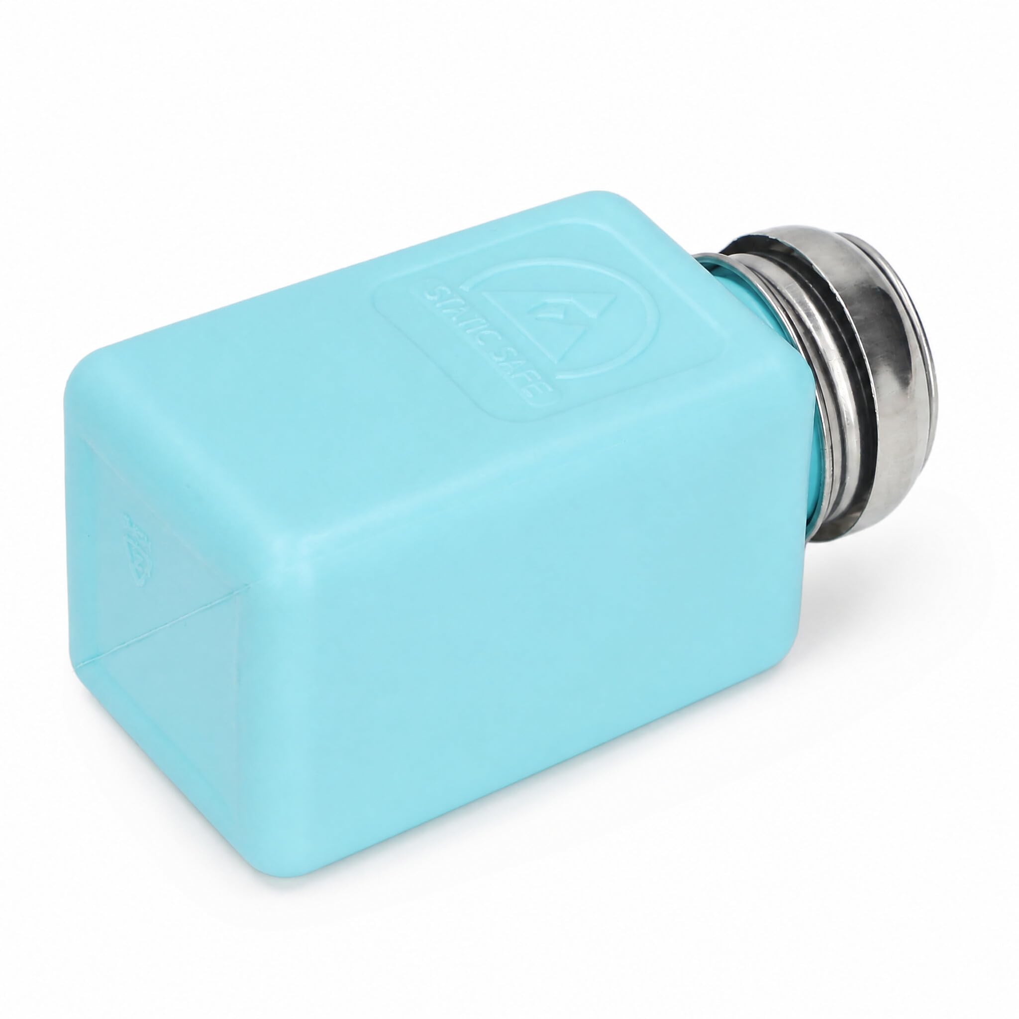Dispenser a pompa a pressione da 6 menda pump dispenser 7 once con tappo in acciaio inossidabile per alcol e liquidi, ideale per laboratorio (blu) ipa bottle dispenser Dozowniki rozcieńczalników