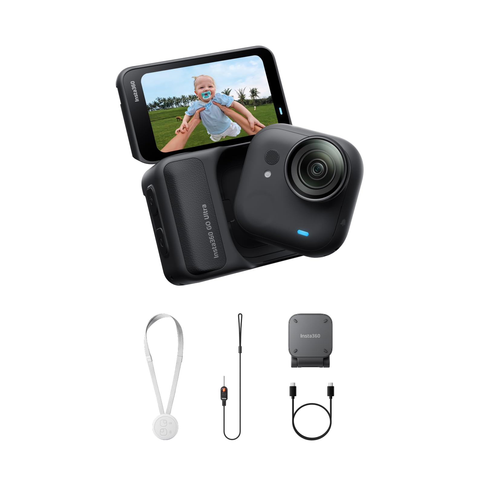 Amazon.com : Insta360 GO Ultra Standard Bundle Midnight Black