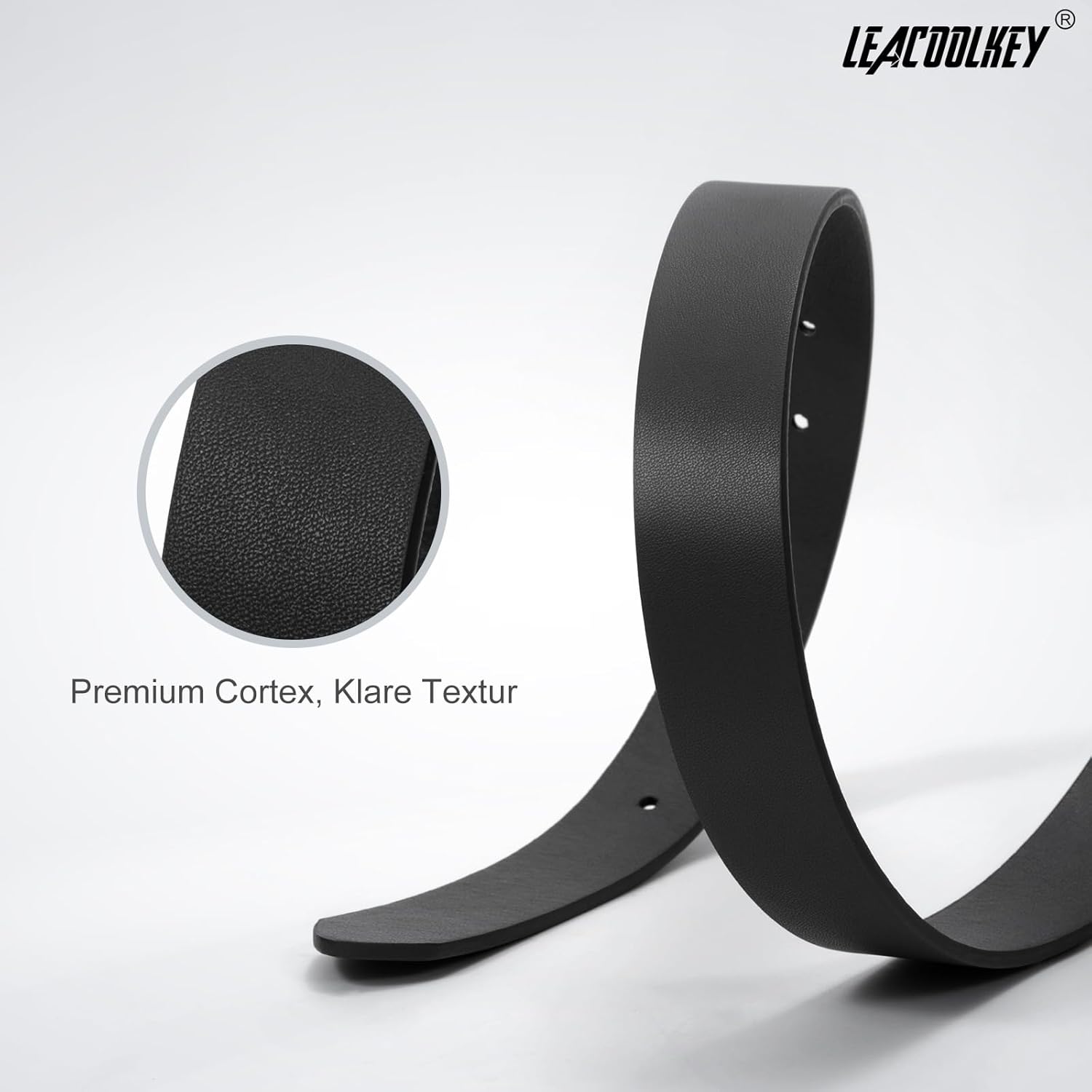 LEACOOLKEY 3 Pack Women's Leather Belts for Jeans Dress Pants Fashion Ladies Leather Belts with Gold Buckle - Image 4