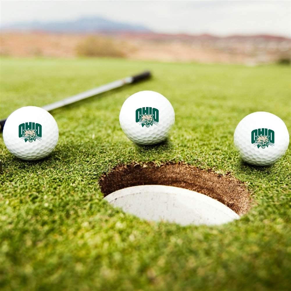CDI Ohio Bobcats Golf Balls - Set of 3