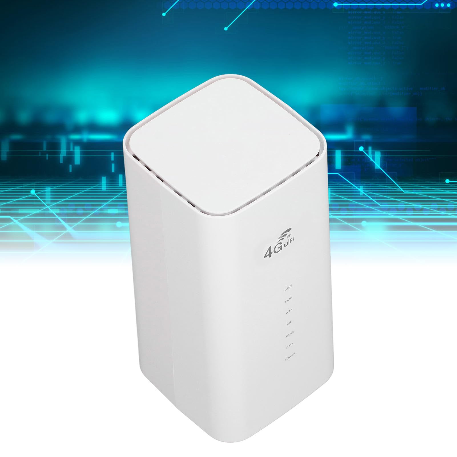 Router 4G LTE Wi-Fi 6 do Bezprzewodowego Internetu w Domu, Mobilny Hotspot WiFi 300Mbps Wymagana Karta SIM, Kieszonkowy Hotspot dla Regionu Europy i Azji w ponad 90 Krajach