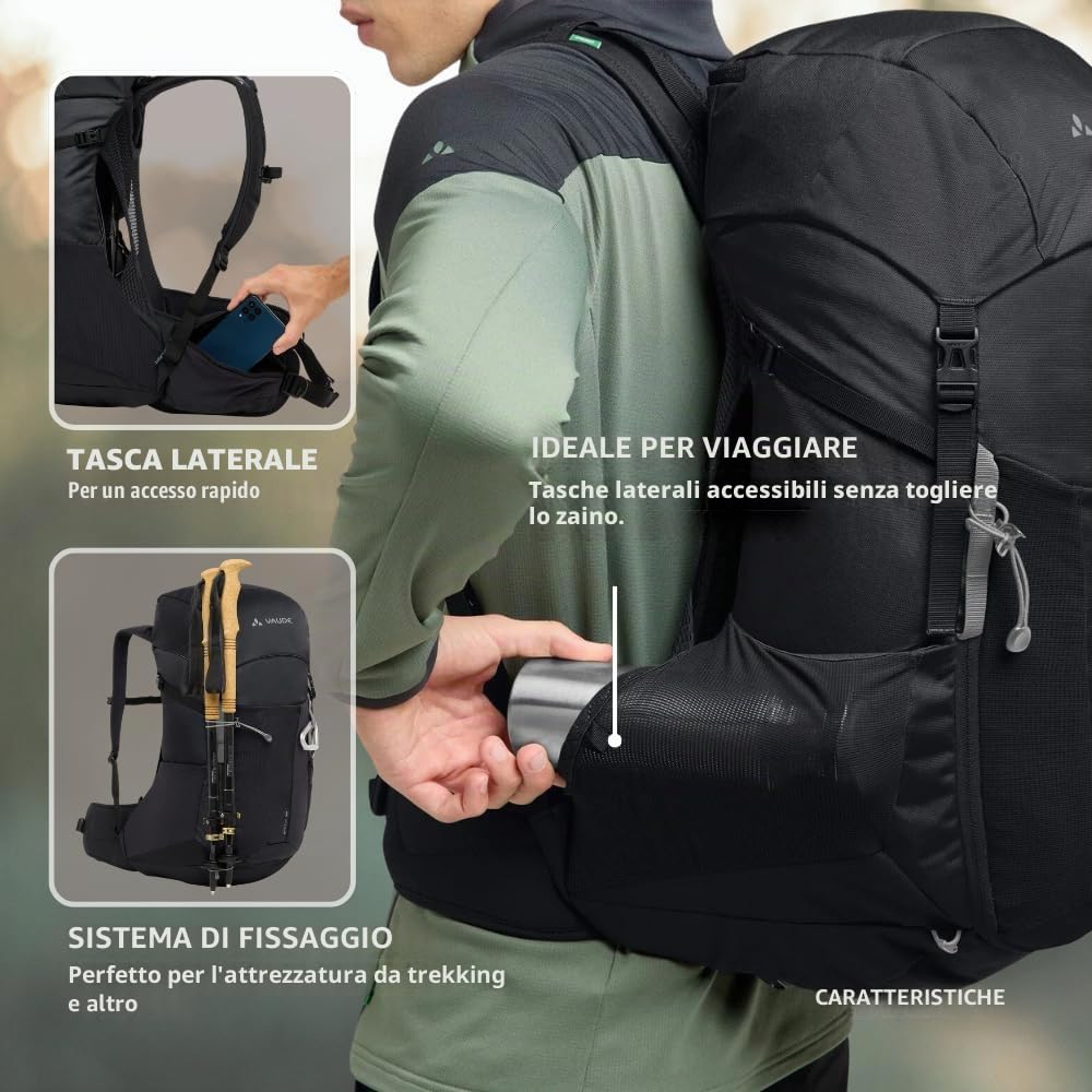 VAUDE Brenta 30 Zaino Sportivo per Escursioni Unisex - Adulto
