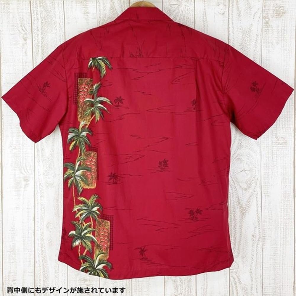 Renaissance アロハシャツ Lサイズ 赤新品 Amazon.co.jp: KY's International Fashion アロハシャツ メンズ