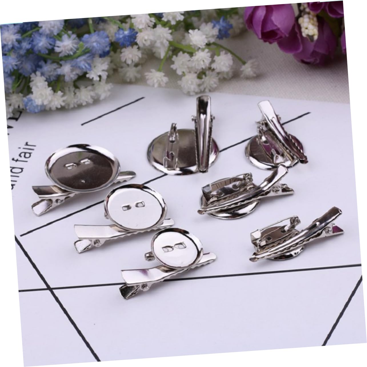 150stücke Doppelverwendbare Brosche Rund Anstecknadel Hemdkragen Clip Kleidung Accessoires Silber Elegante Dekoration Für Jeden Anlass Für Casual Und Formal