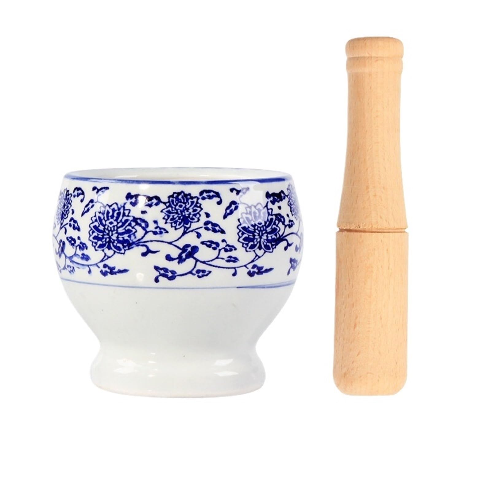 Dh2yjnbf3 One Color Mortar And Pestle Set Kitchen Mortar And Pestle Set Spice Herb Grinder Pill Crusher Nut Butter Maker Herb Crusher