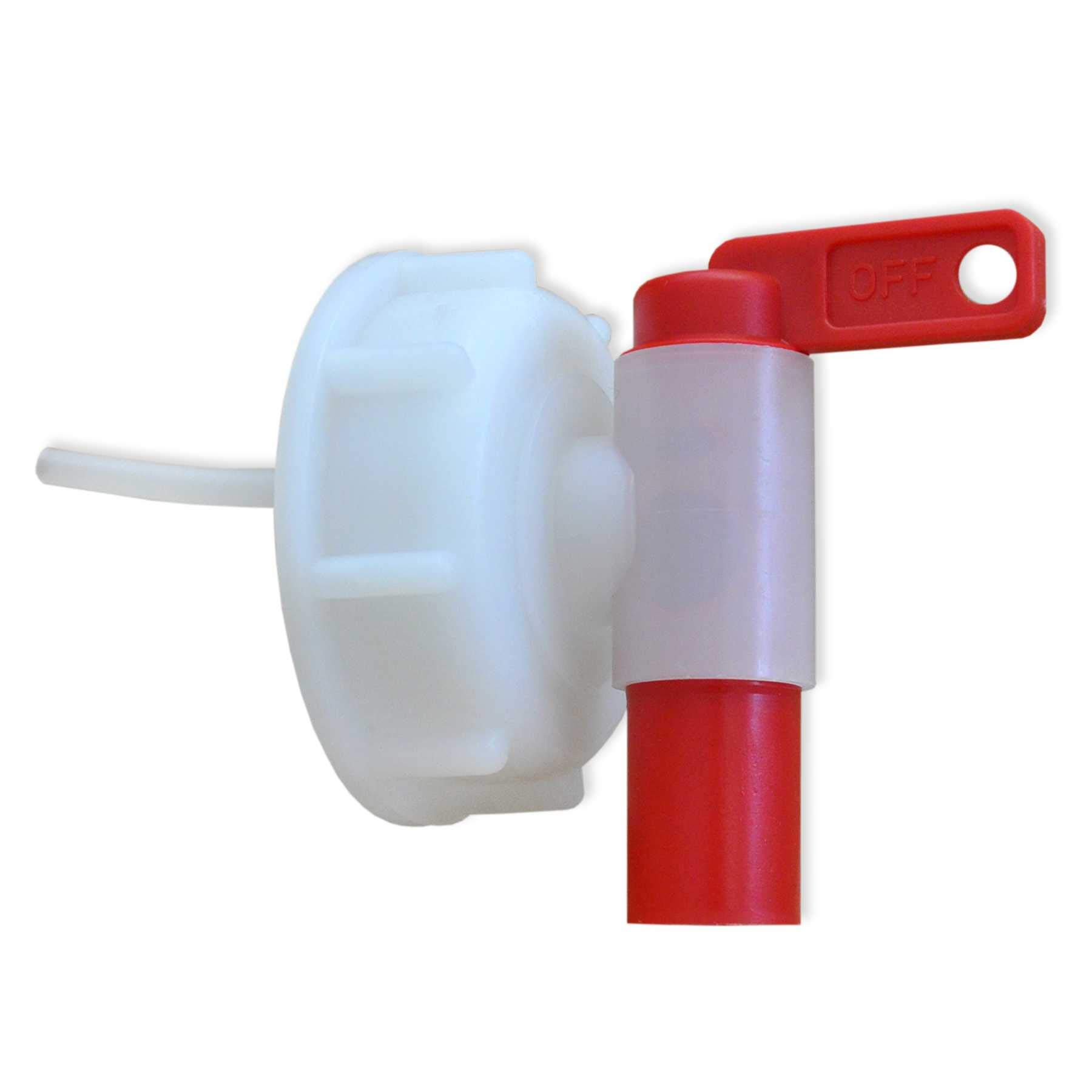 plasteo® 3er Stück Set: 25 Liter Getränke- Wasserkanister Natur mit Hahn, Schraubdeckel und flexiblem Ausgießer (DIN 61) | Lebensmittelecht | Tragbar | Indoor und Outdoor | BPA Frei