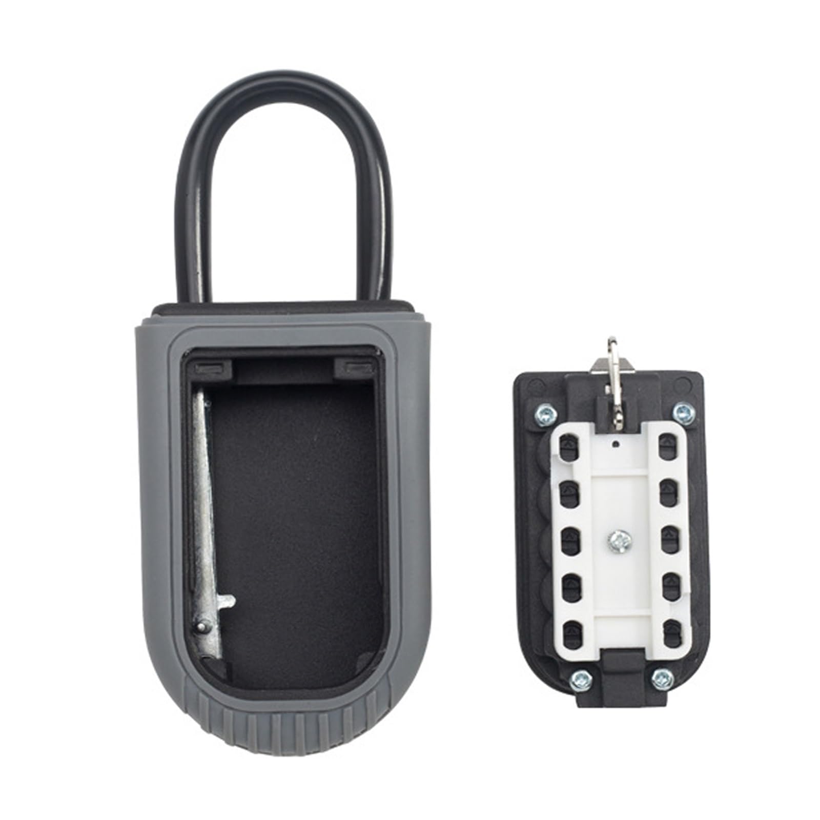 Tresor, Wasserdichter Schlüsselsafe for den Außenbereich, Wandbehang-Schlüsselaufbewahrungsbox, Passwortbox aus Zinklegierung Für Home Office, Hotellerie und Gewerbe