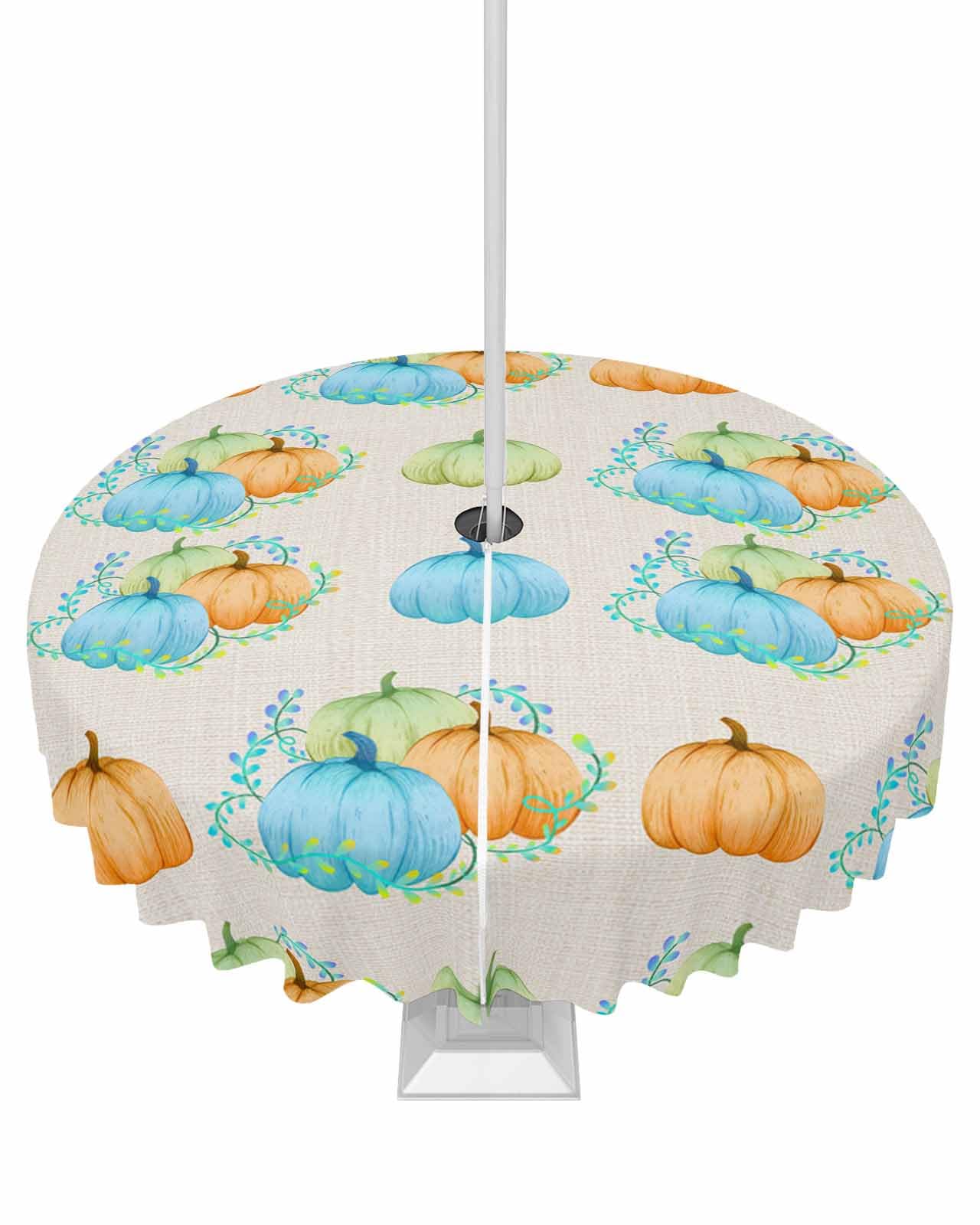 ARTSHOWING Thanksgiving Day Outdoor Tablecloth 60