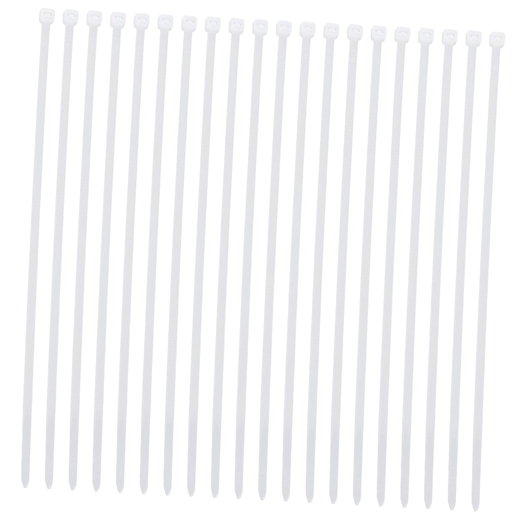 SHINEOFI 1000 Pièces Lot de Attaches de Câbles Nylon Résistantes Liens de Serrage pour Usage Intérieur et Extérieur Gestion Câbles Bureau et Jardinage Corrosion et Ignifuge Fixation Forte