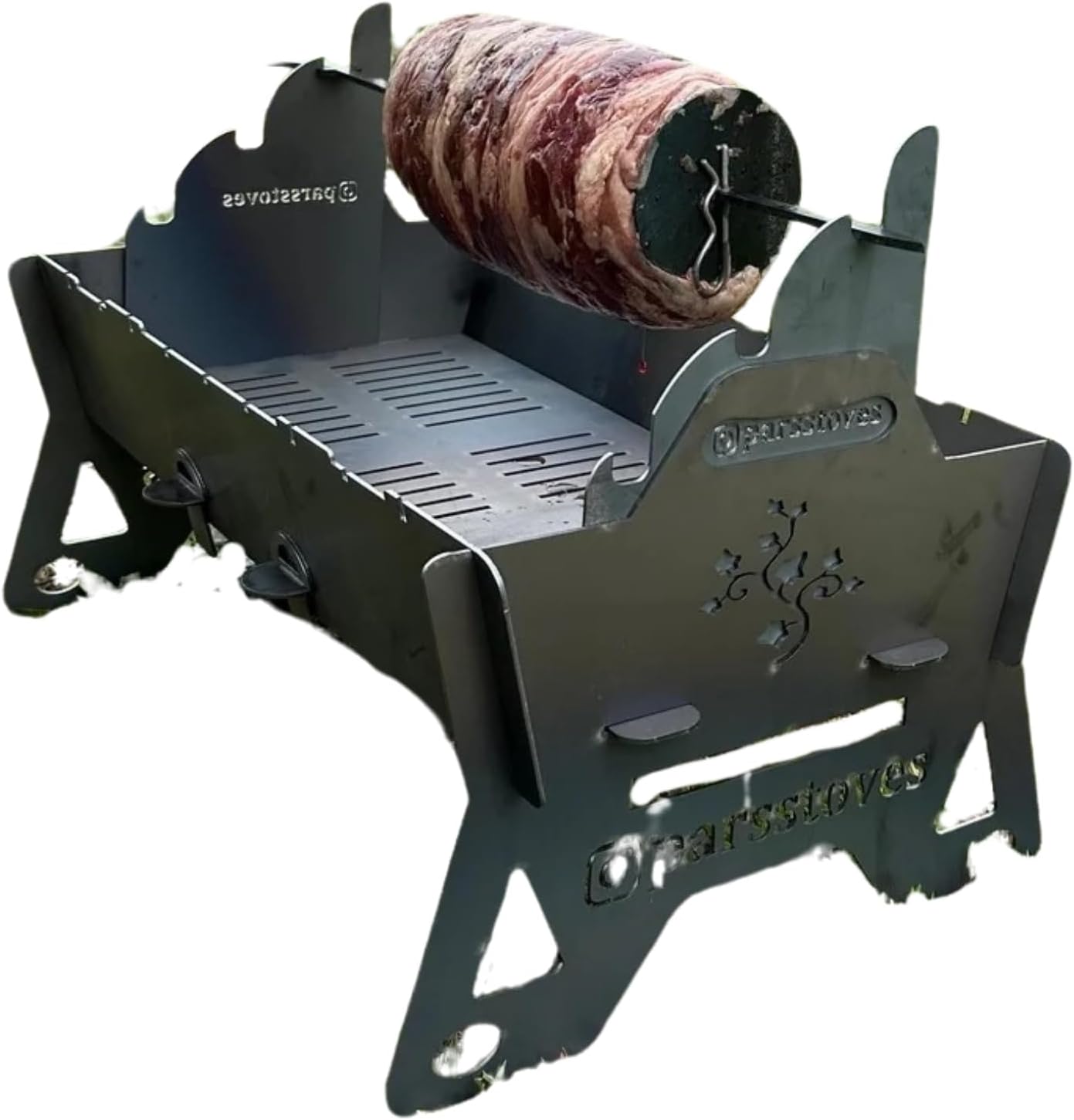 Foldable Charcoal Grill with 20x12 in (50x30 cm) Cooking Surface