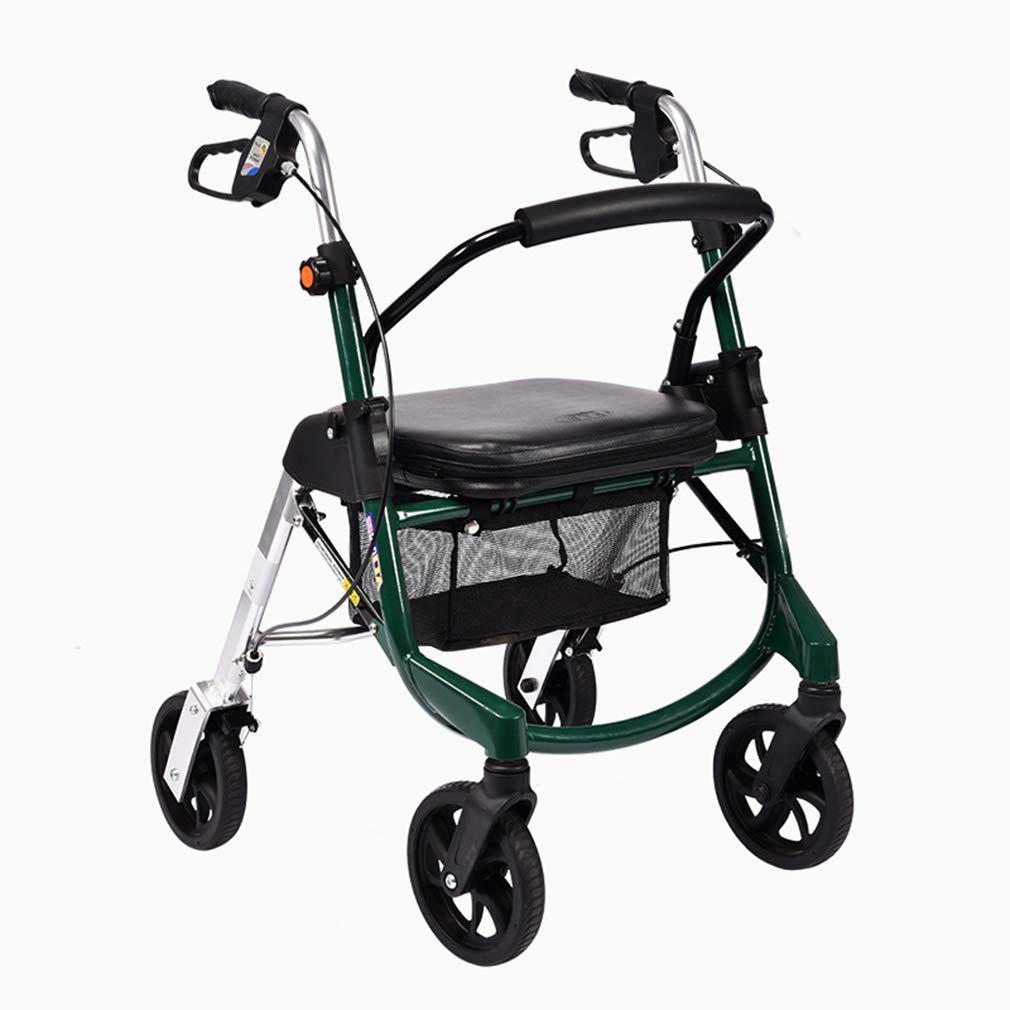 Buy Rolling Walker, Rollator Walker Wheeled Walking Aid Height