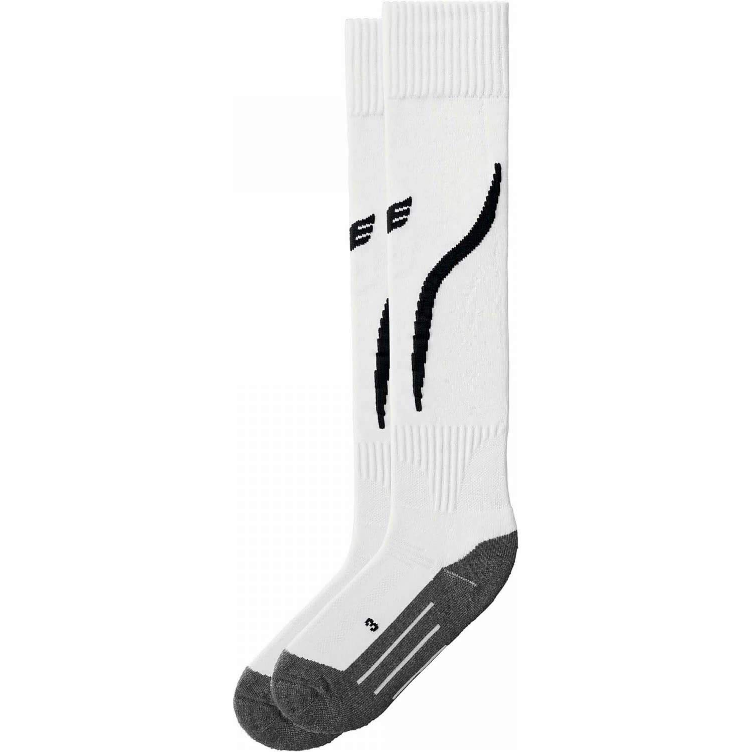erima Unisex Socks Tanaro, white (white / black), 41-43 (manufacturer size: 3)