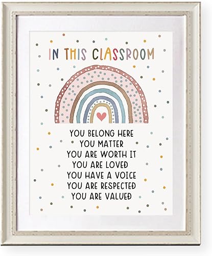 Miniatura 5 de Boho Rainbow Classroom Decor, Bulletin Board Decor, Diversity Classroom, Daycare Print, Preschool Decor, Elementary Wall Decor, Classroom Decor,