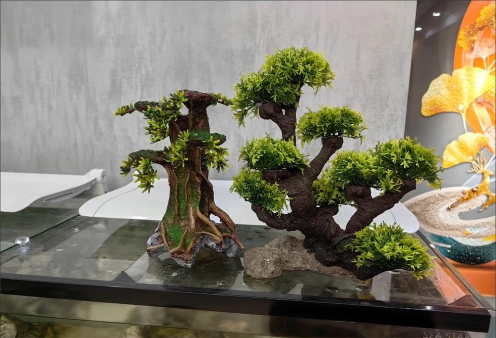 流木、ア一ト。 一点物 上質流木 禅 大型水槽用 880040 : チャーム charm