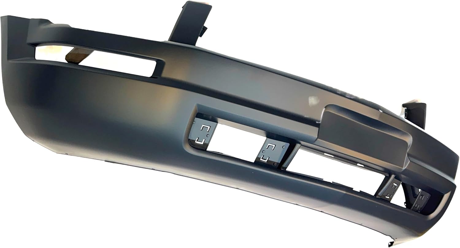 FitParts Compatible with Front Bumper Covers Kit 2005-2009 Ford Mustang W/Turn Signal Light Holes Primed FO1000574 FO1095225, 5R3Z17D957AAA 8R3Z17626AA