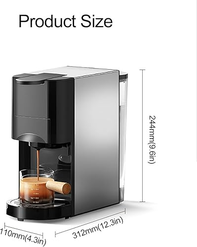 Miniatura 2 de Máquina de café espresso pequeña para el hogar, Máquina automática de café de cápsulas, Máquina de café espresso portátil, Máquinas de capuchino