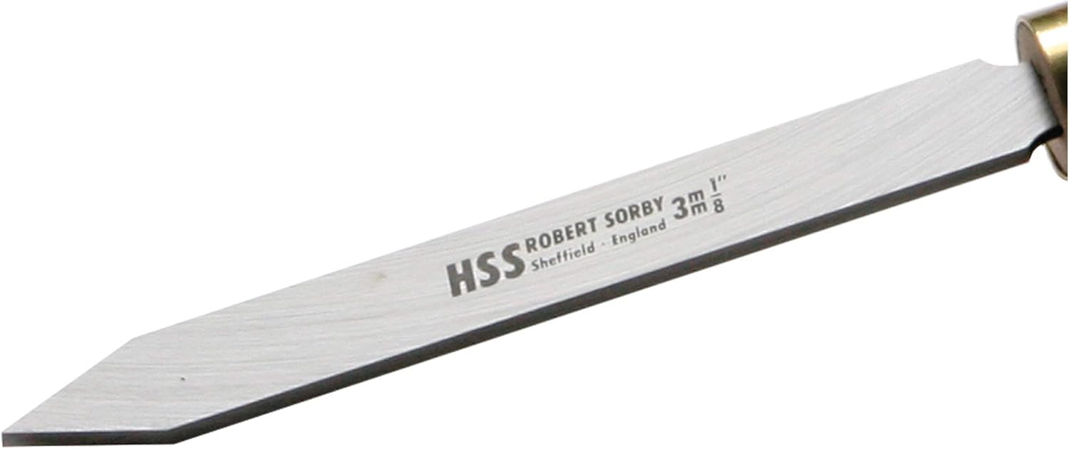 Robert Sorby 830 1/8 Inch Standard Parting Tool HSS Unhandled NOT Sovereign Compatible