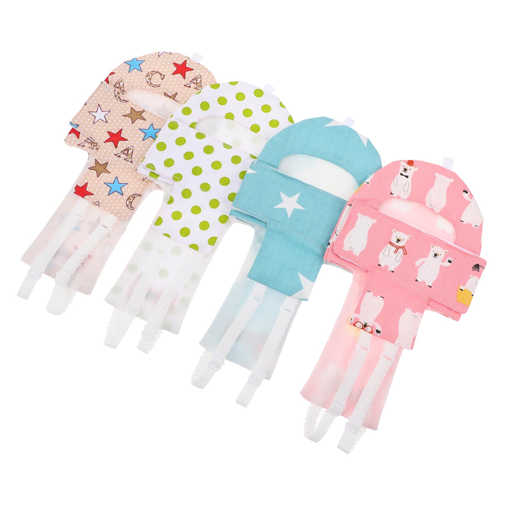 VANZACK 8pezzi Pannolini Creativi Per Uccelli Abbigliamento Traspirante Per Pappagalli e Piccole Creature Materiale Morbido Adatti Per Uso Quotidiano e Salute Del Tuo Pet
