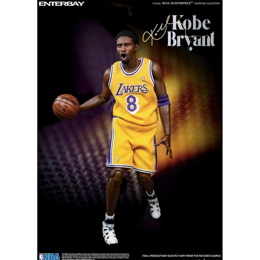 Amazon.com: Enterbay Kobe Bryant Real Masterpiece Action