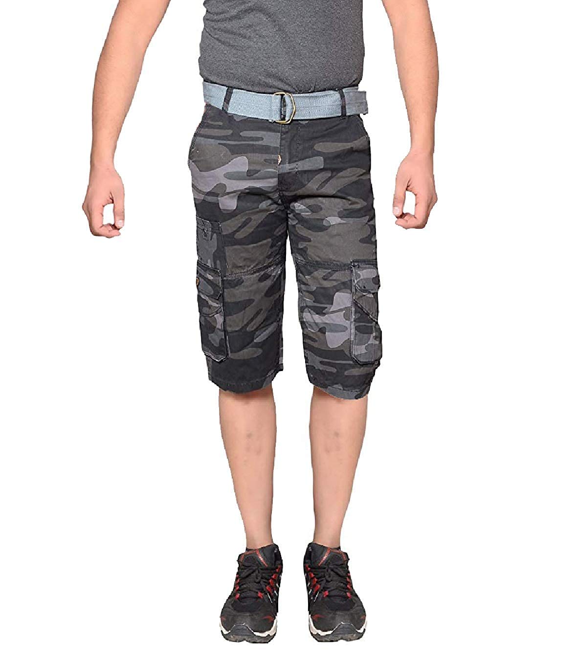 devil Men's Army Cotton Shorts-picture-36