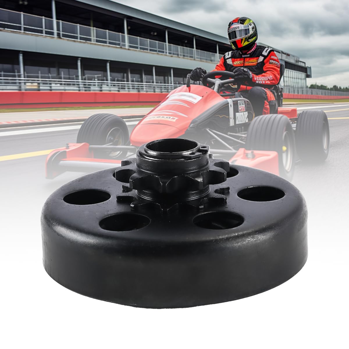 Frizione Centrifuga 10Tx20mm per Catena 420 per Mini Moto E Kart per Aumentare L'efficienza del Tuo Veicolo.
