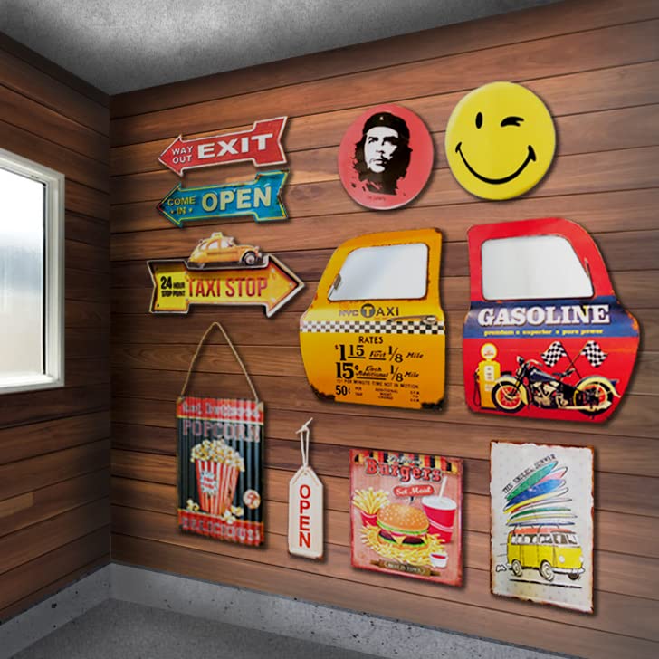 Amazon.co.jp: ボトルキャップ型プレート 35cm アメリカン雑貨