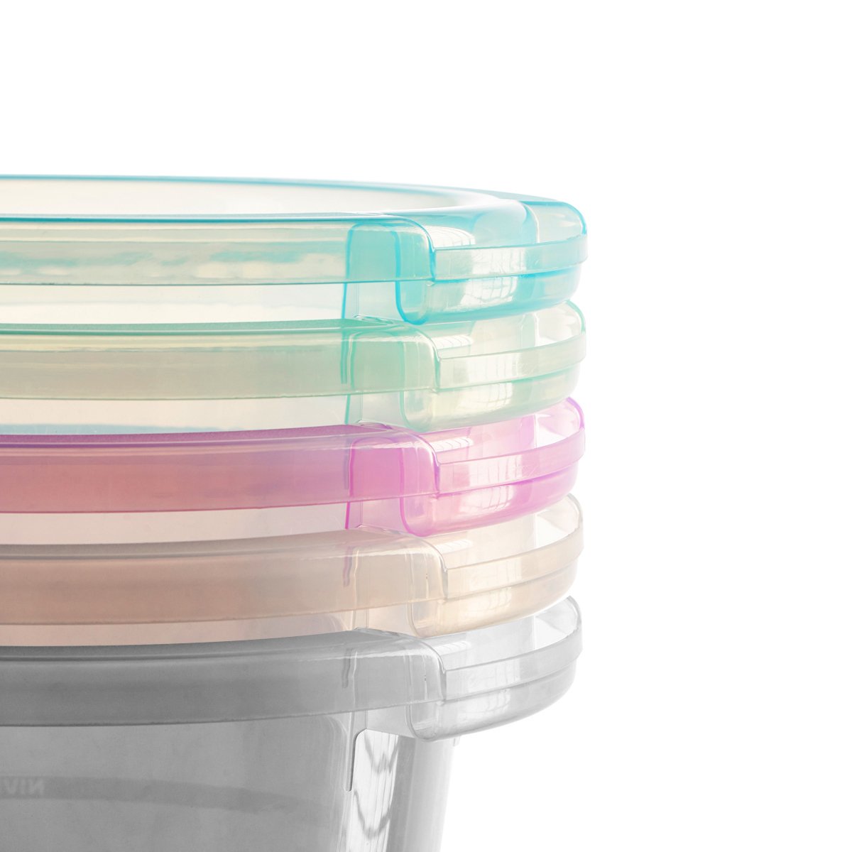 tummy tub das Original - Badeeimer kippsicher, rutschfest und schadstofffrei, transparent, für Kleinkinder