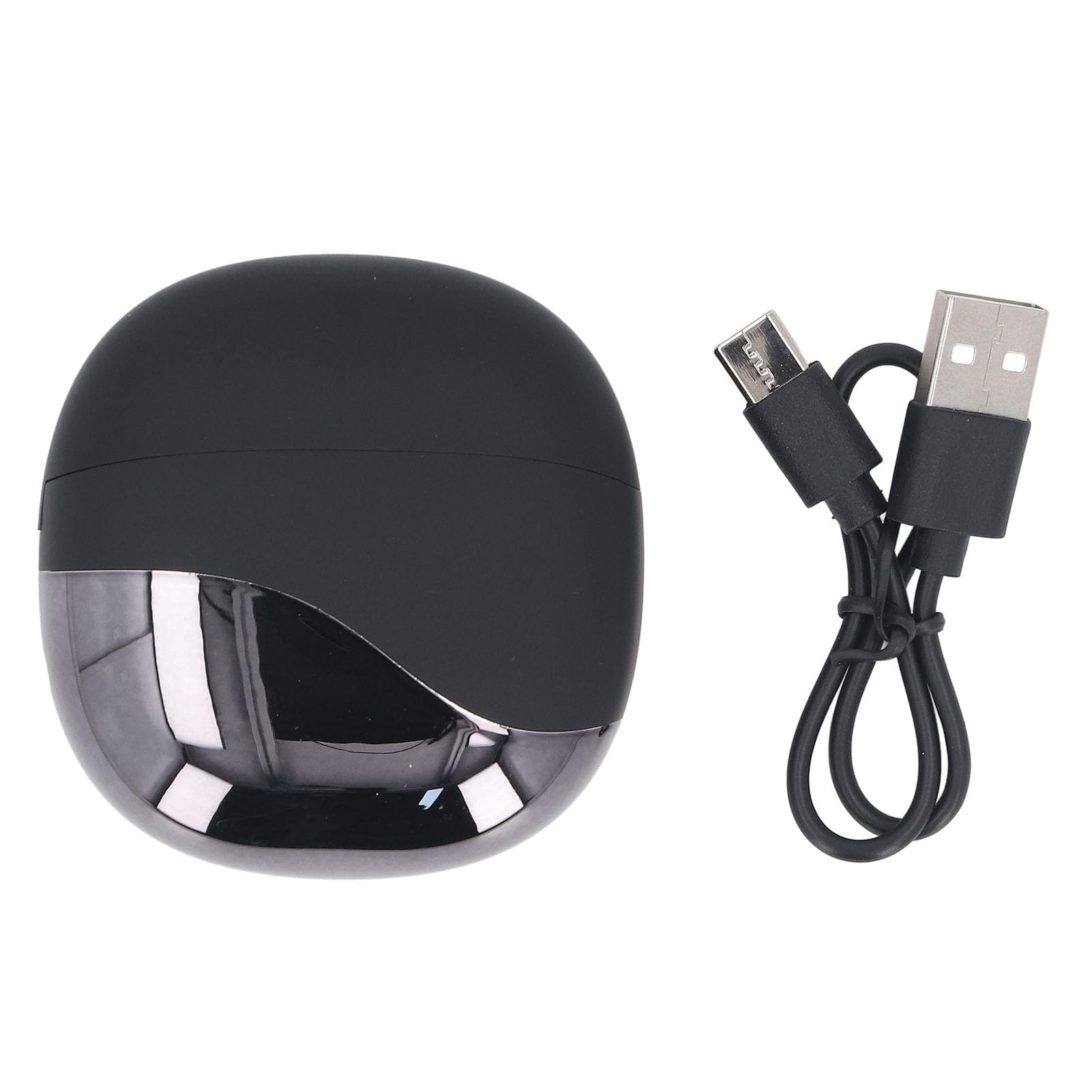 Auricolari Wireless a Conduzione Ossea Traduzione AI Tecnologia del Suono Direzionale per la Traduzione di Conferenze, Design Leggero e Compatto per Pendolari e Viaggiatori (BLACK)