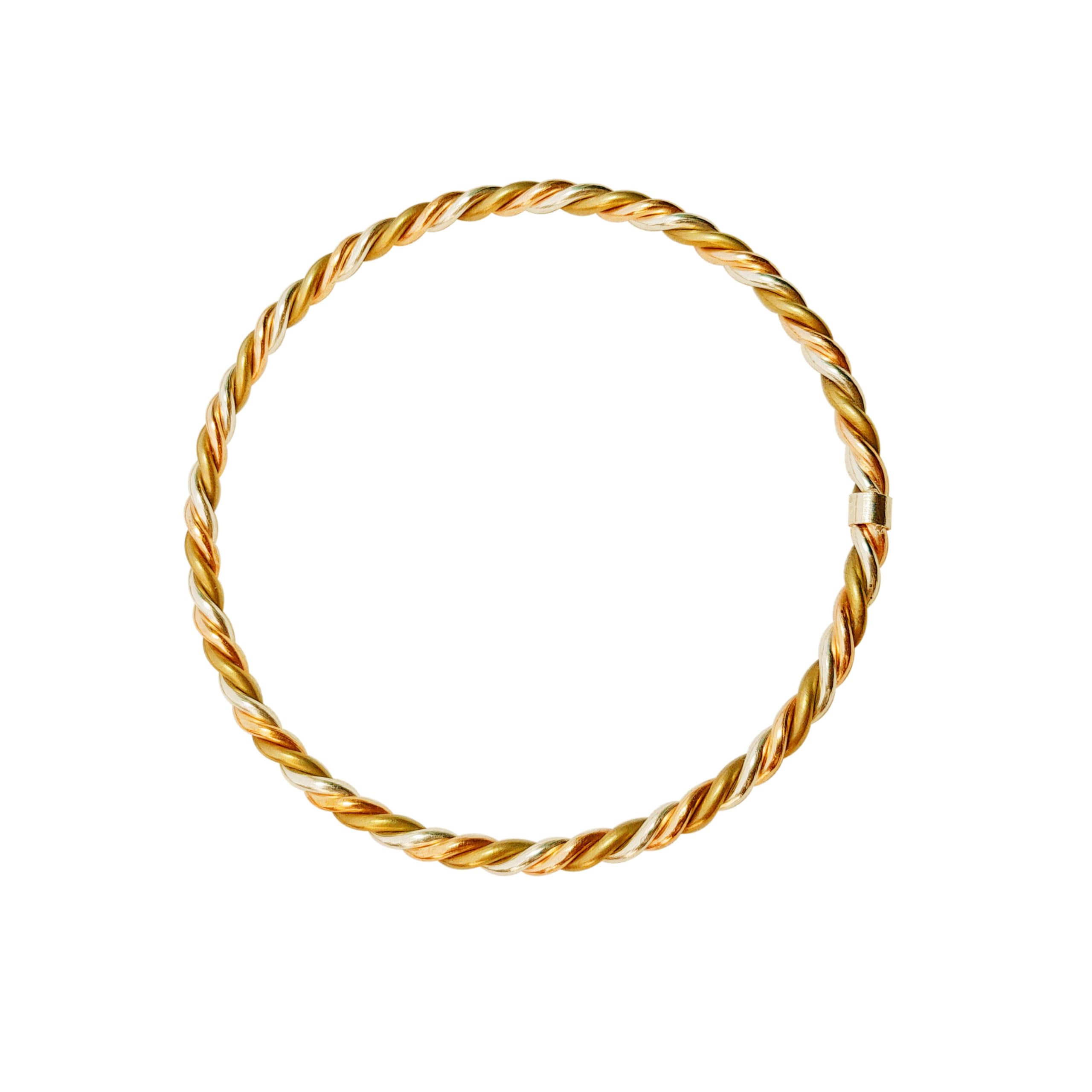 Aindri Traditional Charm silver copper iron 3 Metal ashtadhatu kada Bangles for Womens and Girls (1 piece bangle)