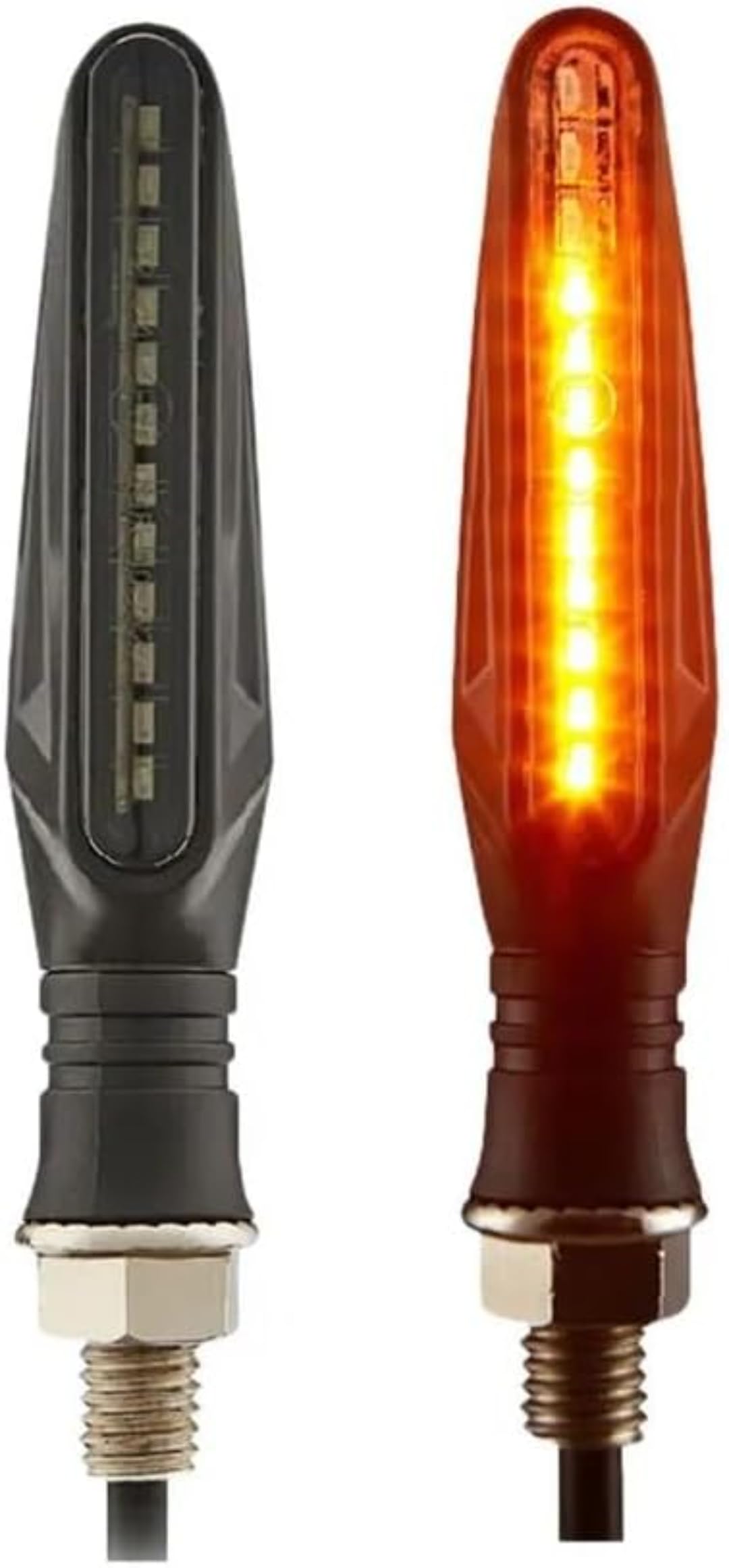 Mini uniwersalne wskaźniki Dla Motocykle Rowery plażowe Kierunkowskazy motocyklowe 2 szt. Motocyklowe kierunkowskazy LED Jasność światła Światła do jazdy dziennej Uniwersalne wodoodporne