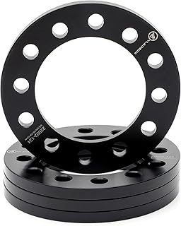 VLAOSCHI Forged 6x5.5 6x135 6x139.7 Universal Wheel Spacers 1/2 Inch (12mm) Compatible with Chevy Ford-Toyota 6 Lug for Silverado Sierra 1500 | 2004-2022 F150 | 4Runner Tacoma (6Lug Only) - Pack of 4