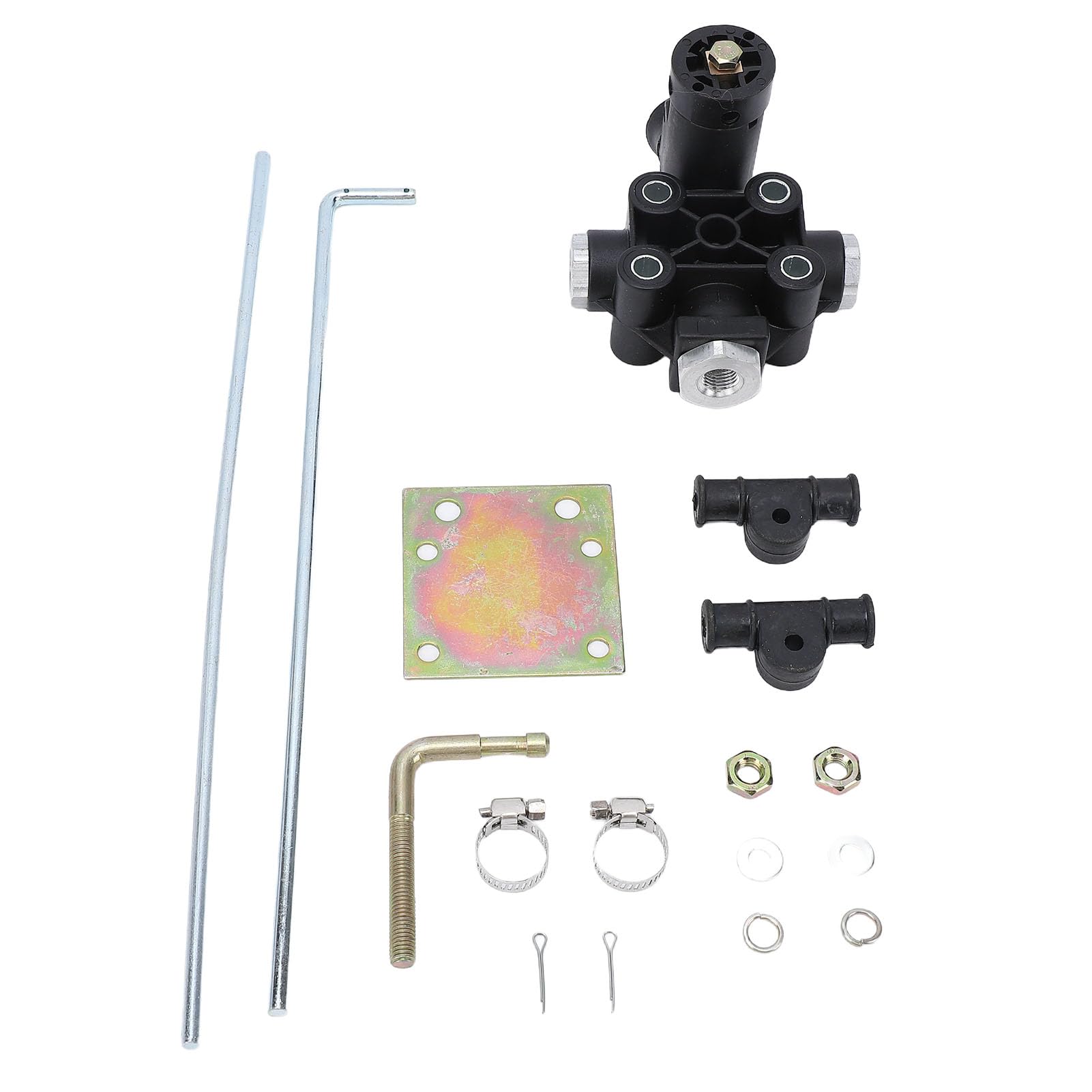 Bewinner Kit de Valve de Contrôle de Hauteur de Suspension Pneumatique, Kit de Valve d'air de Contrôle de Nivellement de Hauteur KN27000, de Réglage Automatique de la pour Camions et Véhicules