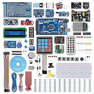 SunFounder Project The Most Complete Electrnoics Starter Kit Compatible with Arduino Mega R3, 73 Tutorials Included