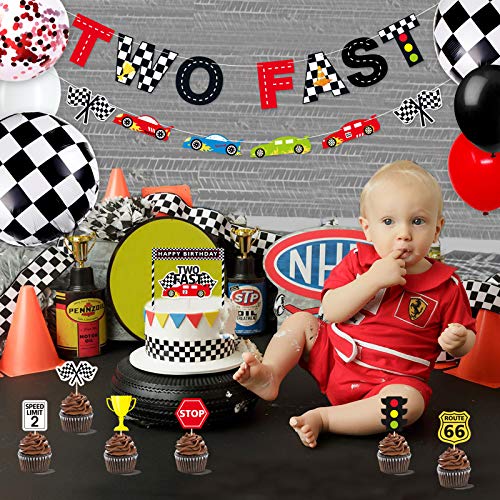 Save 50% on Bessmoso Racing Car Birthday Decorations Kit - Image 5