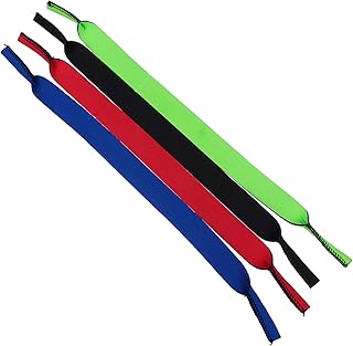 4 Pares De Óculos Esportivos Corda De Óculos De Alça De Óculos Retentor De Óculos De Corda Suporte De Corda Óculos De Sol Esportivos Para Homens Alça De Óculos Ajustável Óculos De