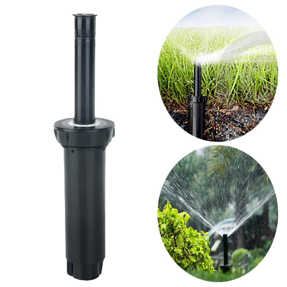 ZYWUOY 10 irrigatori per Prato, diffusore interrato a 1/4 Punti, irrigazione a per 360 Gradi, di irrigazione Pop-up per Cortile e Giardino