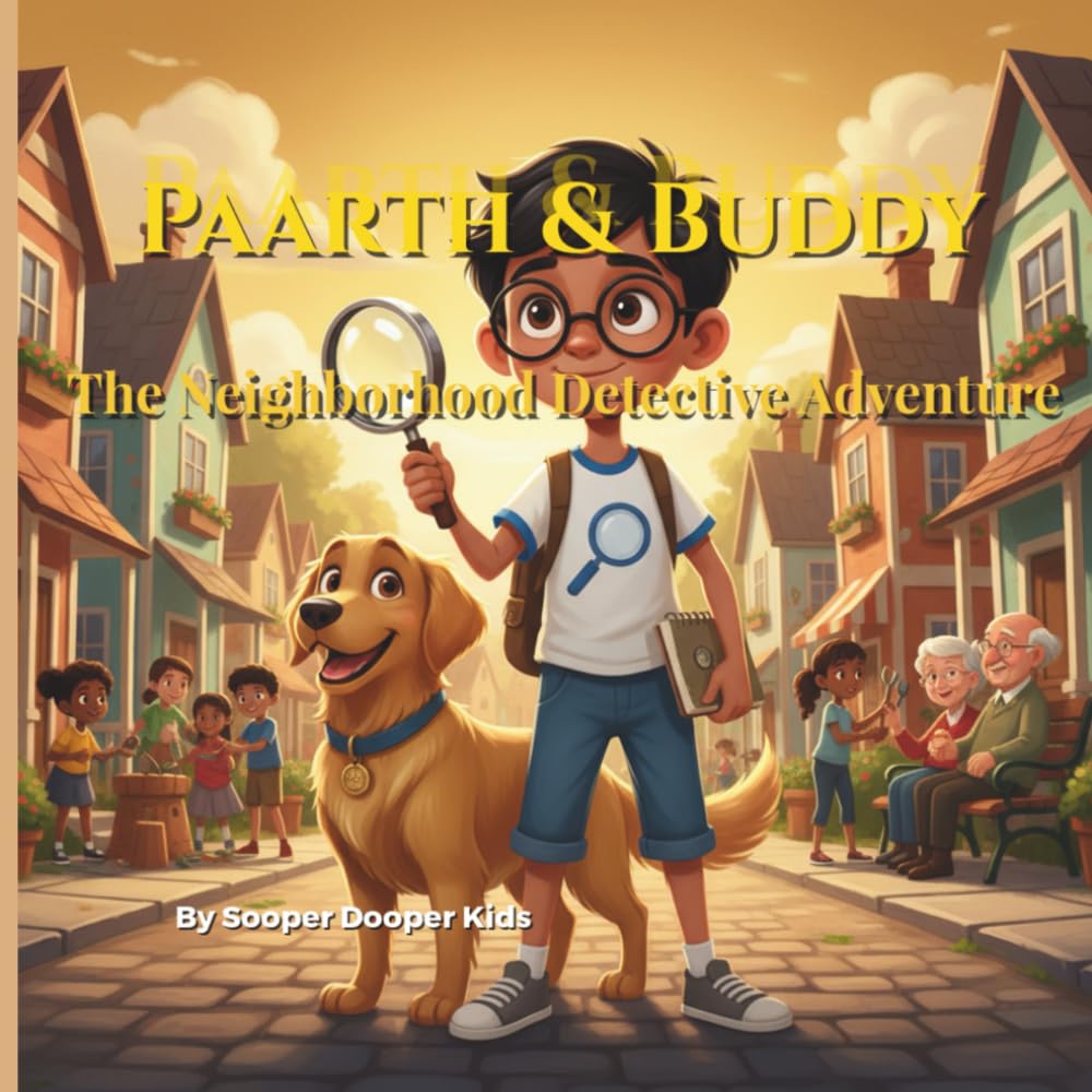 Paarth & Buddy Neighborhood Mystery: Kids Illustrated Detective Stories (Paarth & Buddy Detective Stories)